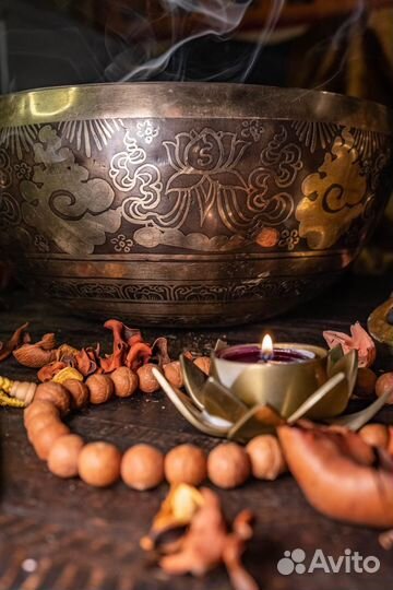 Поющая чаша Ething Carving-sbec 305 G#