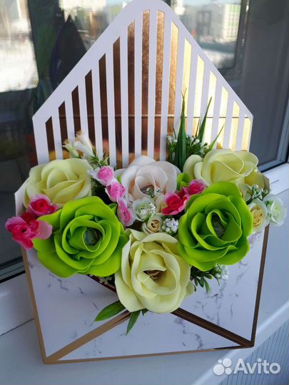 Букет в конверте