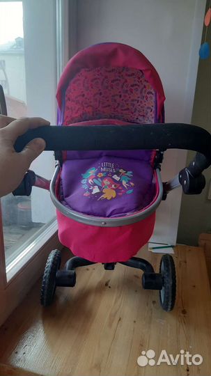 Коляска игрушечная для кукол