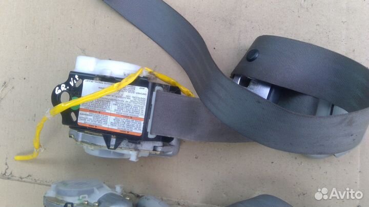 Ремни безопасности на Suzuki Grand Vitara