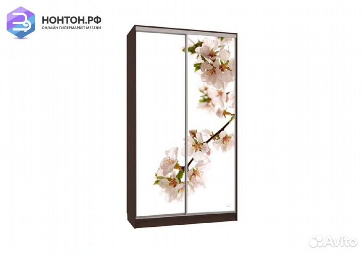 Шкаф-купе Рио 7-600 яблоня венге