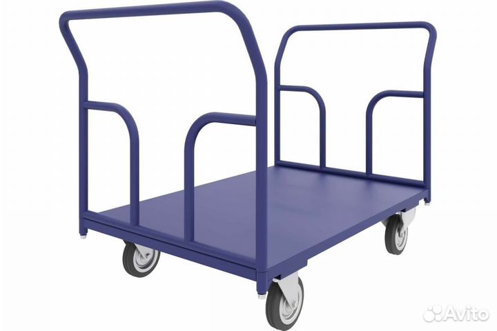 Тележка платформенная с 2 ручками тпд 4 600х1200