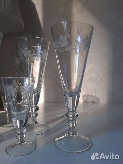 Каталожные фужеры, рюмки 1кдо СССР