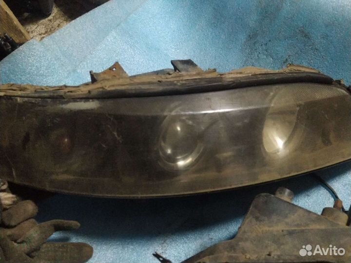 Фары с линзами опель вектра б