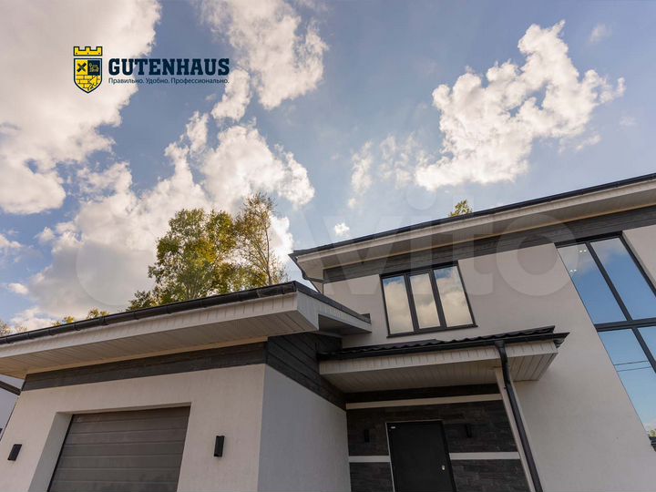 Коттедж 185 м² на участке 10 сот.