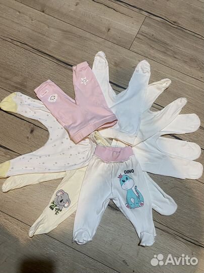 Ползунки для новорожденных