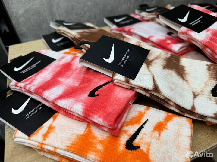 Носки Nike Tie Dye Оригинал-качество