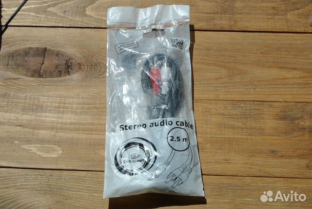 Переходник с 3.5 на RCA CCA-458-2.5м