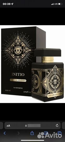 Духи initio parfums prives OUD FOR