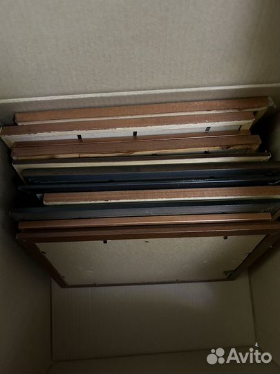 Рамки а4 деревянные со стеклом разные