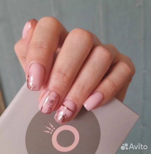 Маникюр с покрытием гель лак педикюр