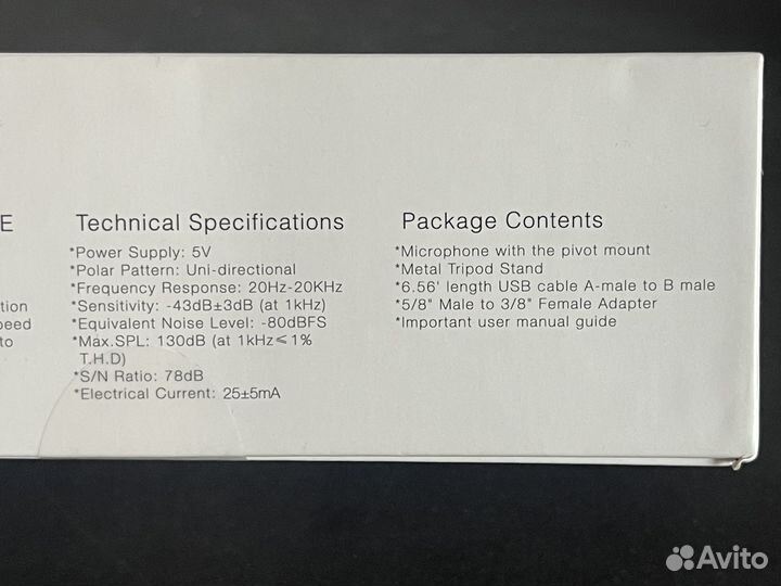 Новый запечатаный Микрофон Fifine K680