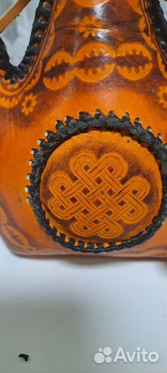 Фляга турсук Киргизия и статуэтки