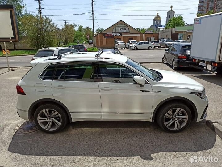 Багажник на рейлинги Volkswagen Tiguan