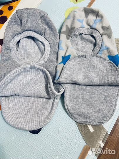 Шапка шлем для мальчика весна