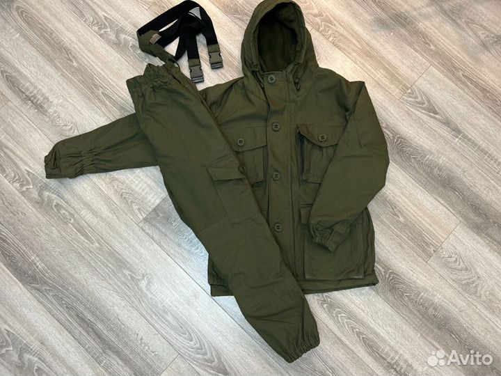 Демисезонный костюм Горка 8 олива, ткань хб- 