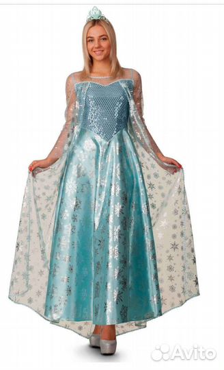 Костюм Эльза холодное сердце. Рост 170