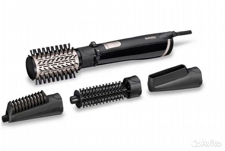 Новая фен щетка babyliss AS200E с насадками