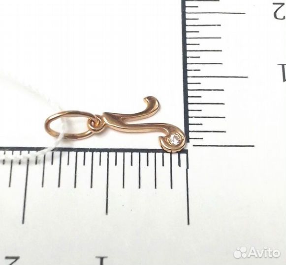 Золотая подвеска