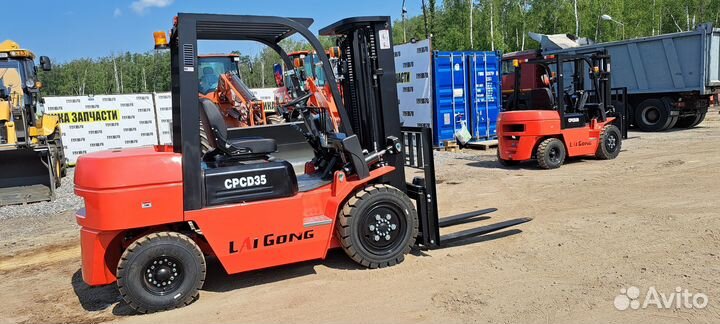 Вилочный погрузчик LaiGong CPCD35, 2023