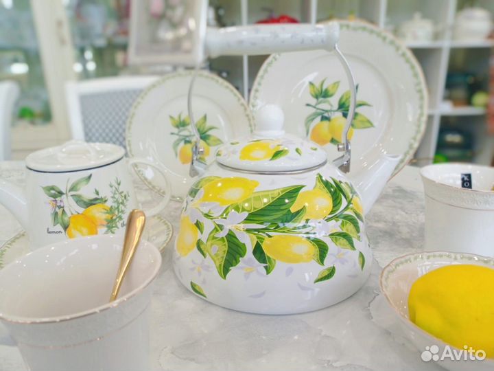 Чайник эмалированный MetaLLoni 3л 