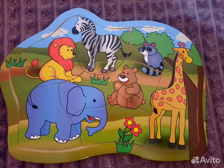 Деревянные пазлы