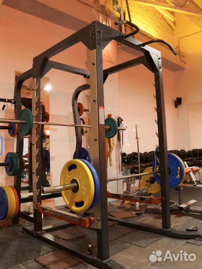 Силовая рама повышенной прочности для жимов и прис