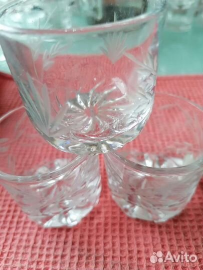 Рюмочки хрусталь