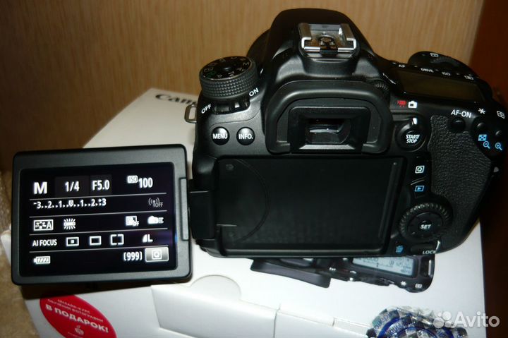 Canon 70D(W) KIT (рст) (made in japan)