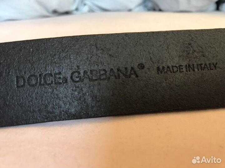 Dolce gabbana ремень унисекс