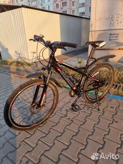 Велосипед горный колеса 26 дюймов бу