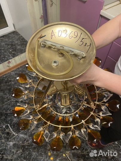 Люстра хрустальная