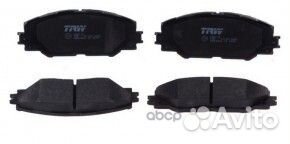 Колодки торм диск к-т передн gdb3424 TRW