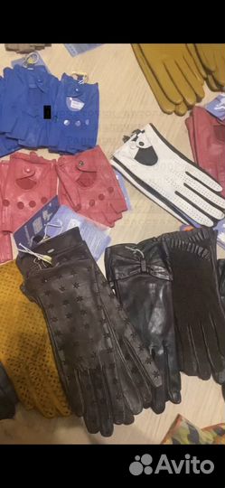 Перчатки новые женские кожа натуральная авто леди