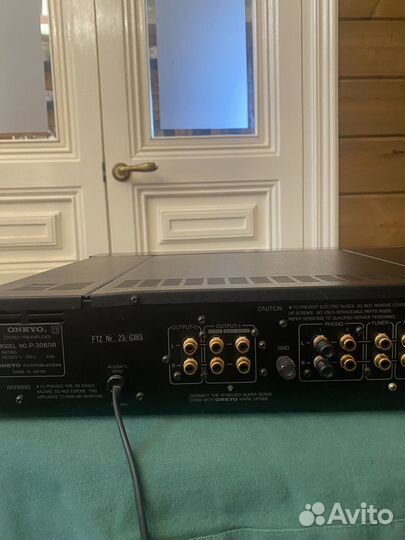 Стереоусилитель onkyo Integra M5060 и P3060R