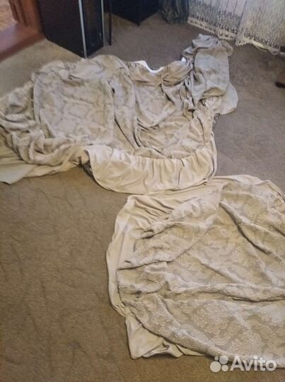 Чехол на угловой диван и кресло