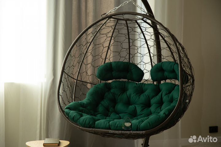 Подвесное кресло кокон Для двоих