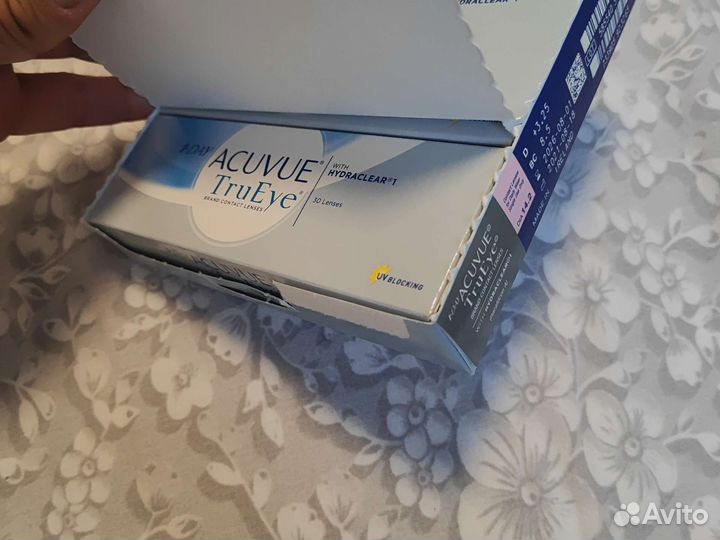 Линзы контактные однодневные acuvue +3.25