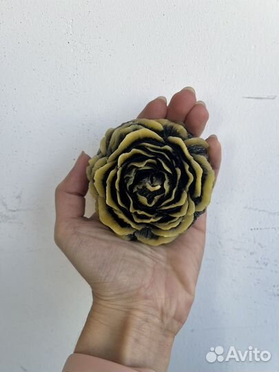 Свеча цветок