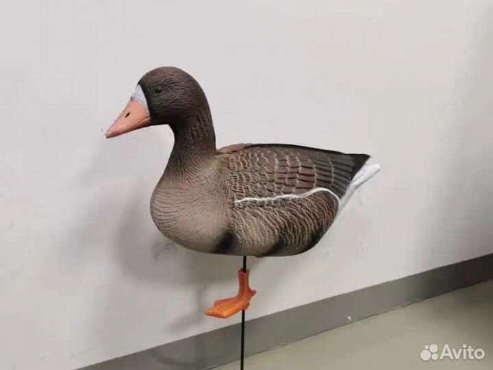Чучела гусей Белолобых 3D 10 шт