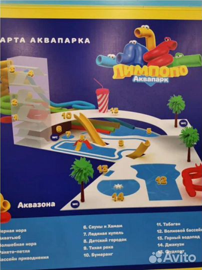 Посещение аквапарка