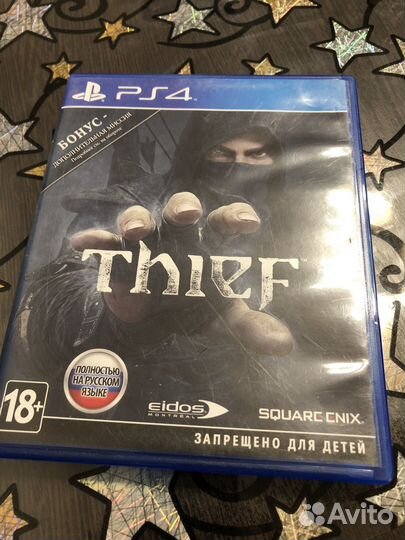 Игра для приставки playstation4 thief