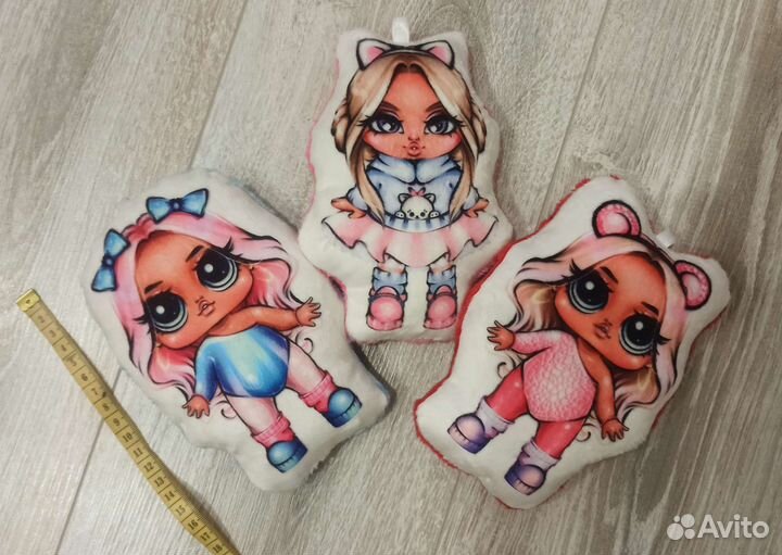 Плюшевые брелки