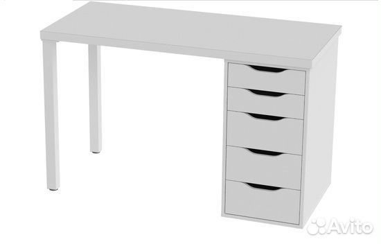 Письменный стол IKEA Ингар белый