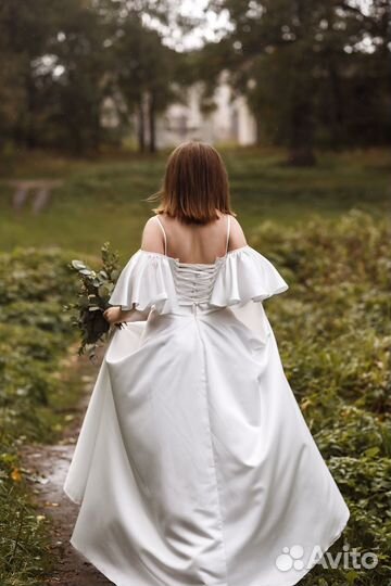 Свадебное платье (44- 46)