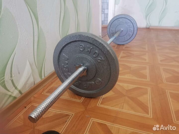 Штанга гриф блины