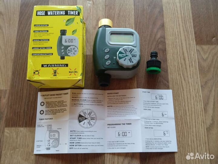 Огородникам - автополив контроллер настраиваемый