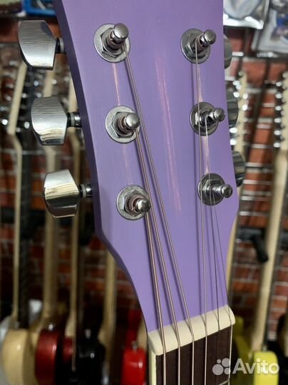 Акустическая Гитара + Чехол (Индонезия)