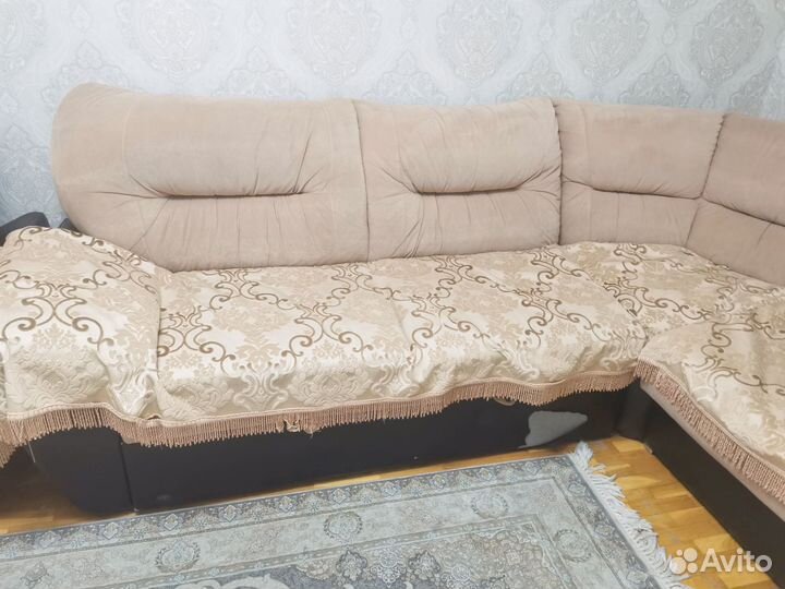 Угловой диван с креслом бу в махачкале