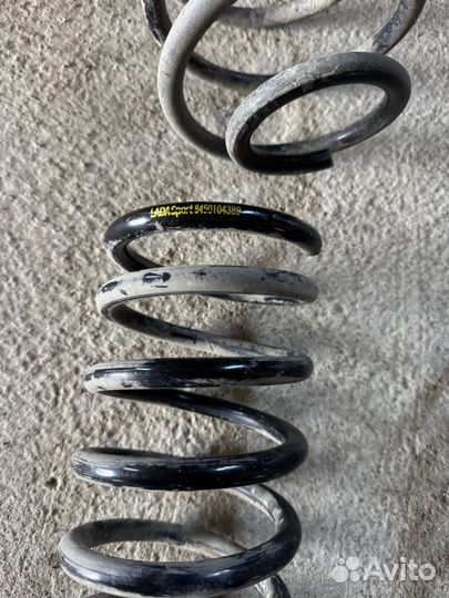 Пружины granta спорт
